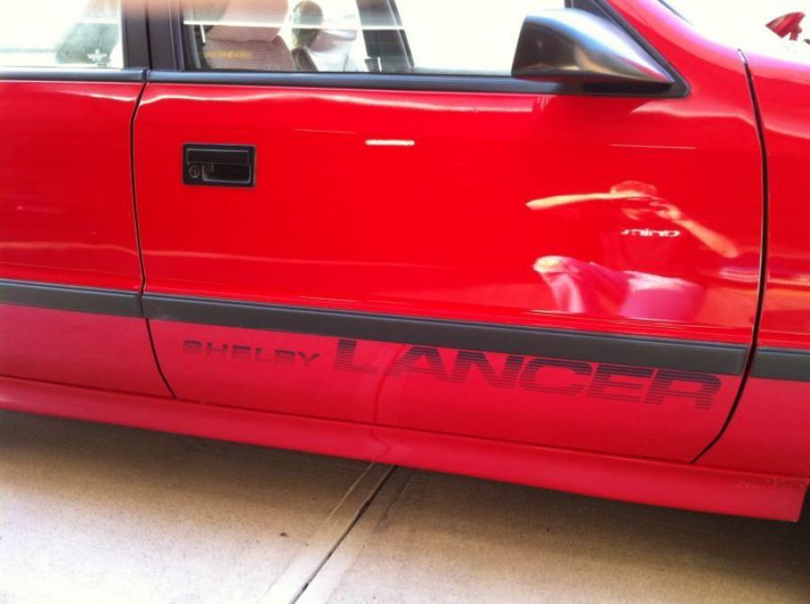 Shelby Dodge Lancer 1987 года  (фото 10 из 10)